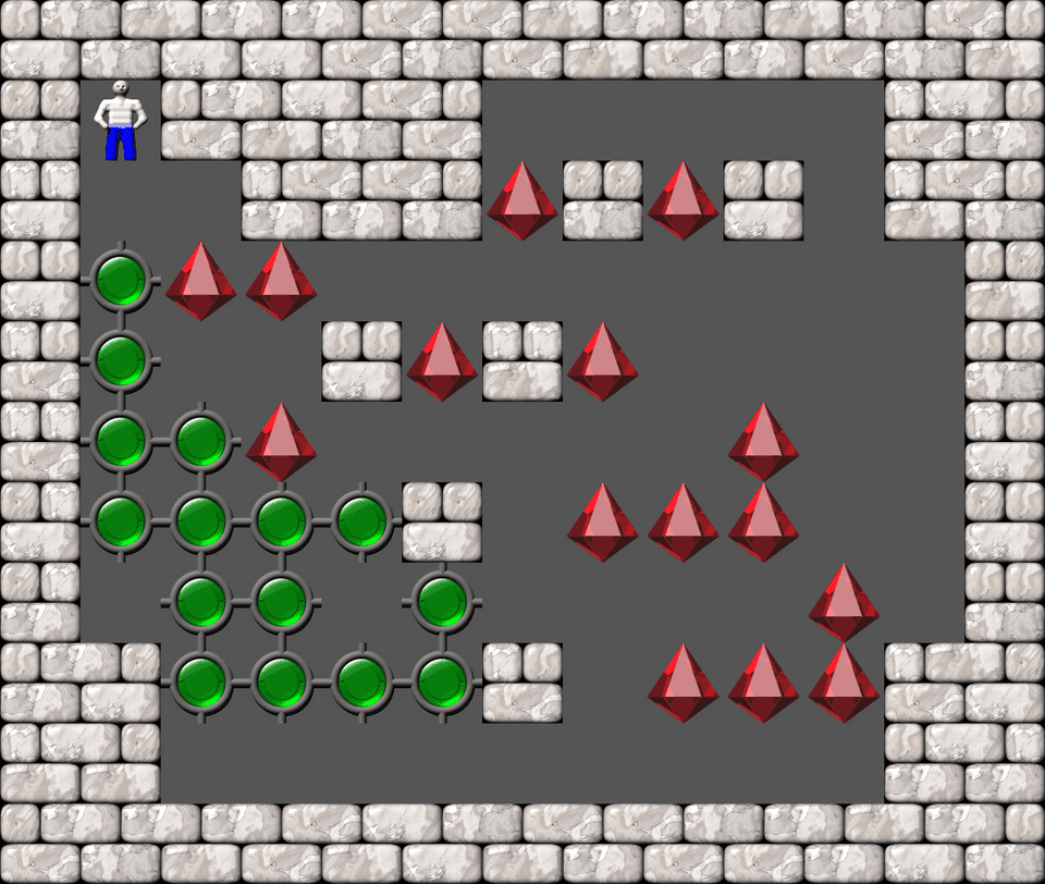 Sokoban Bugs509 collection level 279